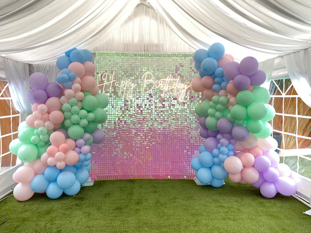 Sequin Wall hire in Essex