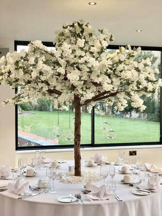 Luxury blossom tree, wedding decoration